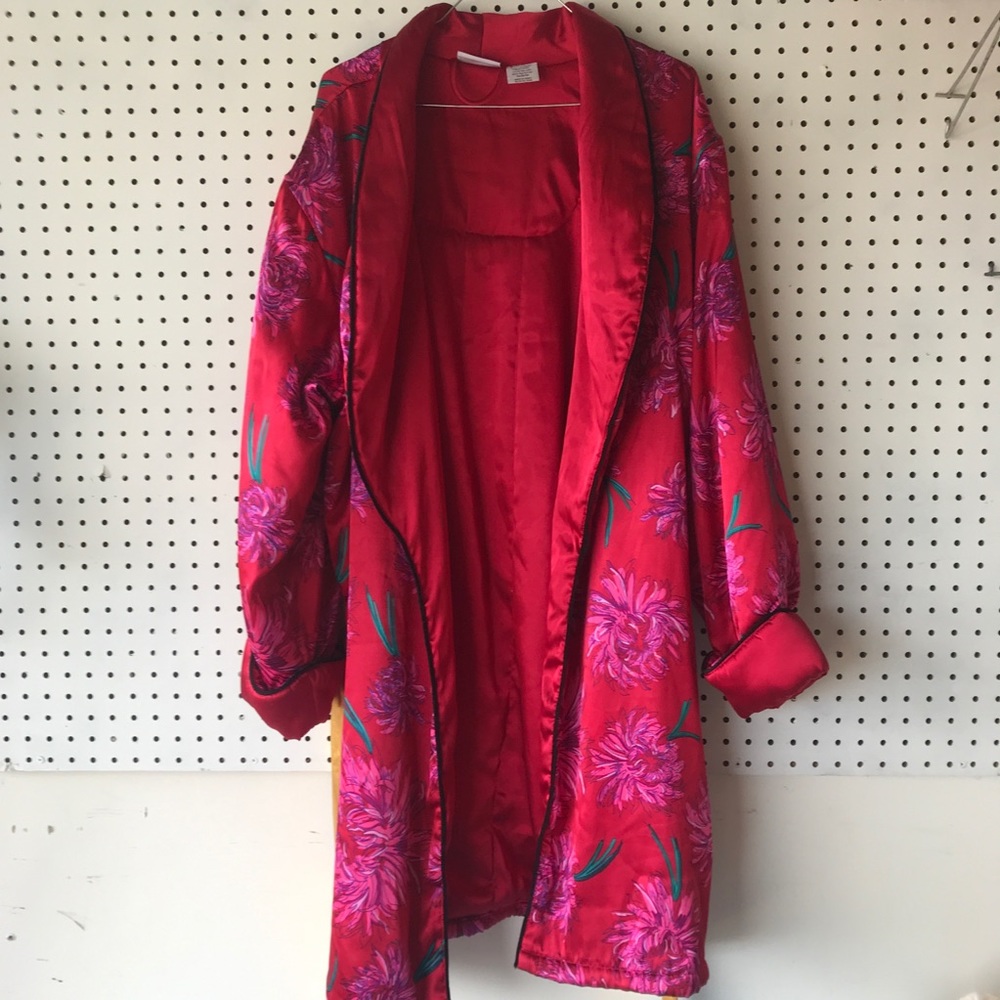 Red and Pink Robe 👘 Party Piece - Picture 5 of 7